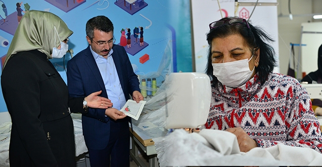 ‘Yıldırımlı kadınlar kendileri üretip kendileri satacak’