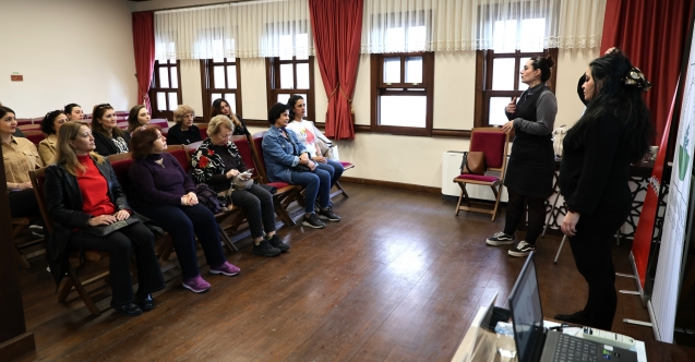 Kadınlar şiddet türlerini Osmangazi’de öğrendi