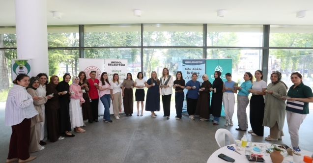 İnegöl Belediyesi’nde çevre haftası kutlamaları Workshop Etkinliği ile başladı