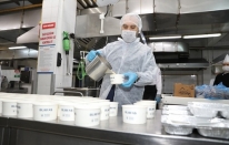 Her gün 2.500 kişiye 2 öğün