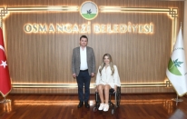 Başkan Aydın, Avrupa Ralli Şampiyonası için Keskin’e başarı diledi