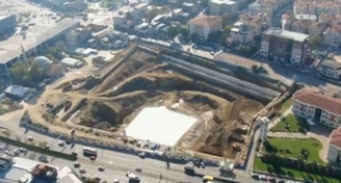 Bursa’nın en büyük meydanı temel için hazır