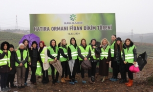 Bursa BUSADER 10 bin fidanı toprakla buluşturdu