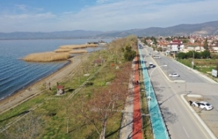 İznik sahilleri yaza hazır