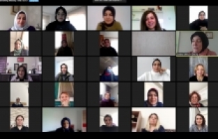 Vekil Gözgeç, Kadın Kolları online toplantIsına katıldı