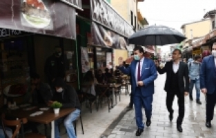 Başkan Dündar’dan ilk gün ziyareti