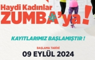 Kadınlar için zumba dersleri başlıyor