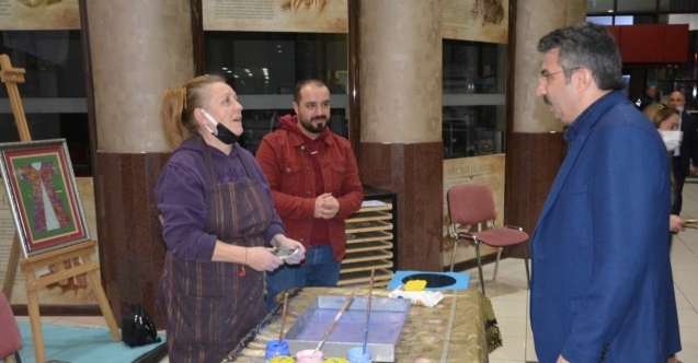 Başkan Yılmaz'dan YIL-MEK workshop etkinliğine ziyaret