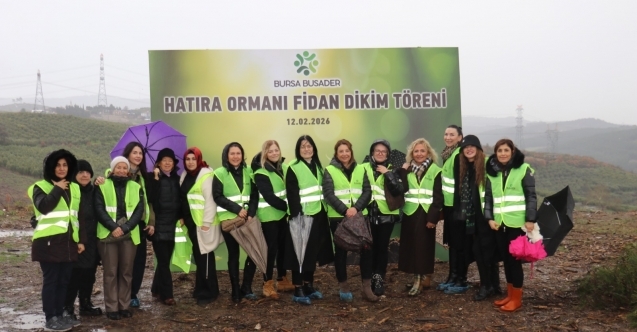 Bursa BUSADER 10 bin fidanı toprakla buluşturdu