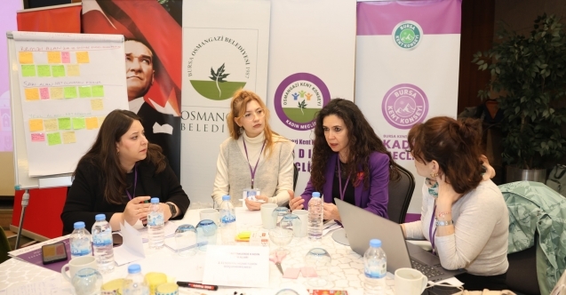 Osmangazi’de Kadın Çalıştayı ile geleceğe yön verildi