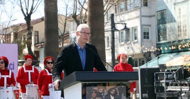 Mudanya’da 8 Mart dayanışması